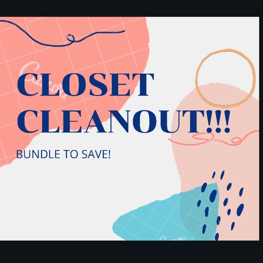 CLOSET CLEANOUT!